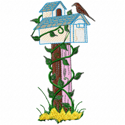 Mailbox Embroidery Design 5